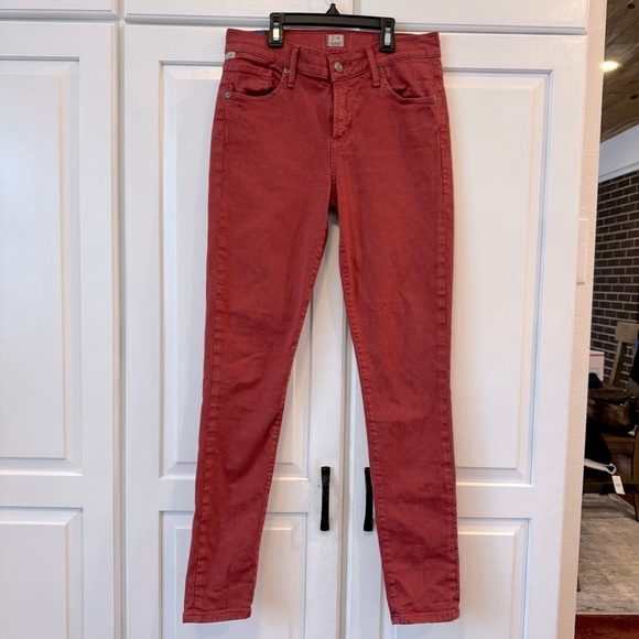 Citizens Of Humanity‎ - Thompson - Red Skinny Jeans - Picture 1 of 11